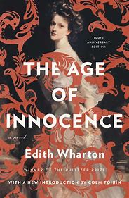 The Age of Innocence Book Cover by  Edith Wharton